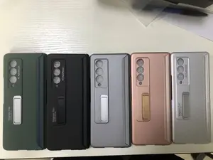 الفاخرة الأعمال المغناطيس طوي جراب هاتف 360 درجة واقية الهاتف غطاء حالة ل غالاكسي Z أضعاف 3 W22 مع حامل قلم - Product Image 4