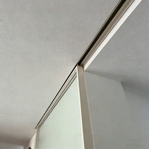 <span class=keywords><strong>Porte</strong></span> <span class=keywords><strong>coulissante</strong></span> invisible sans rail personnalisée, <span class=keywords><strong>porte</strong></span> <span class=keywords><strong>coulissante</strong></span> fantôme en aluminium, sécurité, glissière ultra-claire, portes intérieures pour maisons - Product Image 4