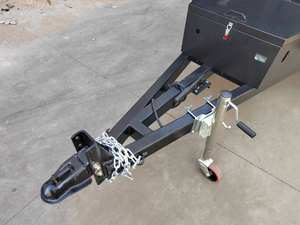 Trailer pengiriman hidrolik untuk traktor pertanian 5-10 Ton Trailer sampah pertanian dengan mesin untuk penggunaan pertanian - Product Image 2