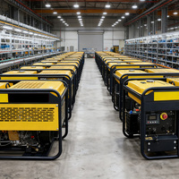 Tragbarer Auto-Start 4-Takt 3KW Leiser Benzingenerator 220V 50/60Hz 1/3 Phasen Umweltfreundlich für Camping und Outdoor-Nutzung TF-RE3000 15L