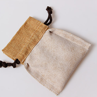 Cadeau en toile de jute avec cordon de serrage personnalisé écologique sac de jute avec logo