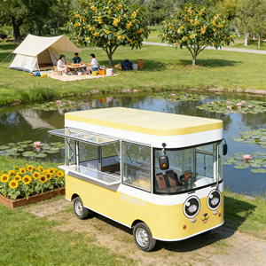Chariot de restauration portable pour lieux de divertissement en plein air, chariot de vente pour parcs d'attractions, stades, fournisseur de nourriture - Product Image 1