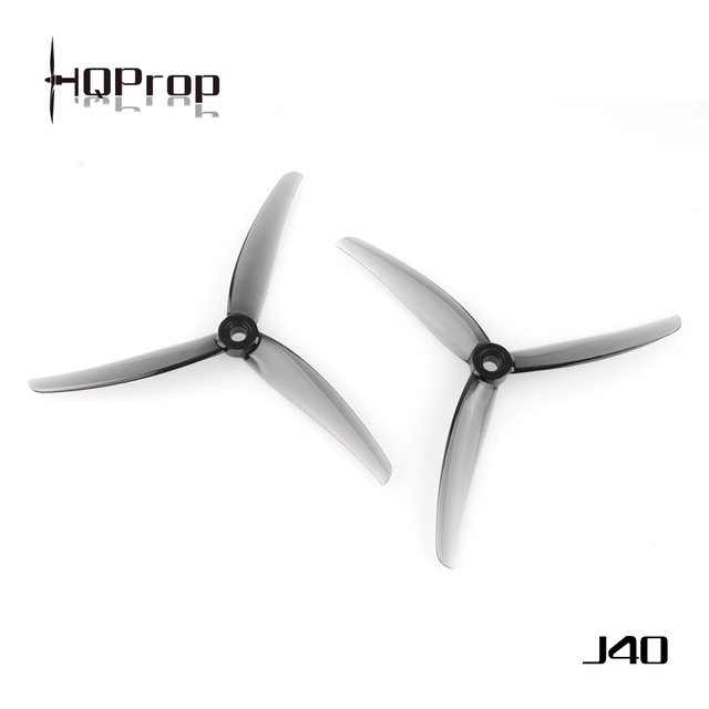 HQ Prop PC 3 Blade Propeller 5.1 Inch J40 Tri-Blade Props 5.1x4x3 5mm Shaft for FPV Racing Freestyle Drone Quadcopter