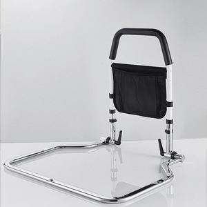 Barandillas para Cama, Ajustables en Altura, Plegables, con Bolsillo de Malla, para la Seguridad de Personas Mayores - Product Image 2