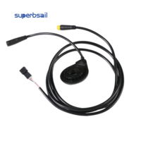 Superbsail motorisé autres pièces de rechange de vélo électrique accessoires pour Ouxi V8 vélo aimant assistance Double capteur Hall avec câble