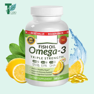 OEM/ODM Private Label 2400 мг Omega3 и рыбий жир Softgels пищевые добавки EPA <span class=keywords><strong>DHA</strong></span> улучшают рост, метаболизм и память - Product Image 5