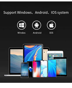 Hỗ trợ điện thoại/máy tính xách tay/<span class=keywords><strong>PC</strong></span> thiết bị kết nối gấp có thể sạc lại Bluetooth mỏng Bàn phím di động không dây màu xám bàn phím - Product Image 6