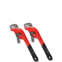 Clé à tuyau multifonctionnelle de type F, robuste, à grande ouverture, réglable, pour la dépose de tuyaux d'eau, réparation de plomberie domestique, OEM