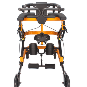 Déambulateur à double ressort à gaz réglable en hauteur, 100-200 cm, ajustement utilisateur, roues silencieuses en PU, équipement de réadaptation - Product Image 4