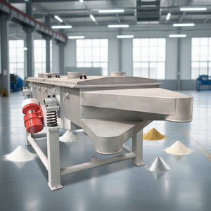 Cribadora Eléctrica Vibratoria <span class=keywords><strong>para</strong></span> Alimentos, <span class=keywords><strong>Cereales</strong></span>, Maíz y Trigo, Máquina Tamizadora de Granos - Product Image 2