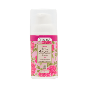 Suero Facial de Rosa Mosqueta Drasanvi - 30 ml, Ecocert BIO, Antiarrugas, Hidratante, Aclarante, Uso Corporal - Product Image 1