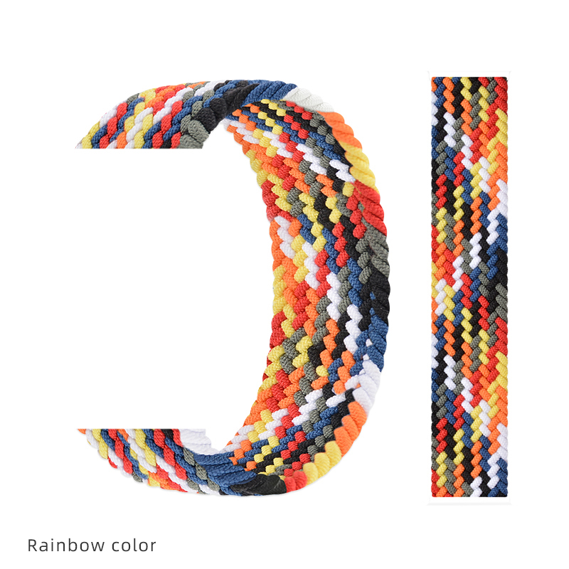 T500 Смарт-часы Плетеный Нейлоновый Ремешок Для Apple watch 40 мм 44 мм 38 мм 42 мм