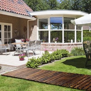 Camino de Jardín de Madera, Pasarela para Patio Exterior, Resistente al Agua, Diseño Moderno y Simple, 12 Pulgadas o Más - Product Image 2