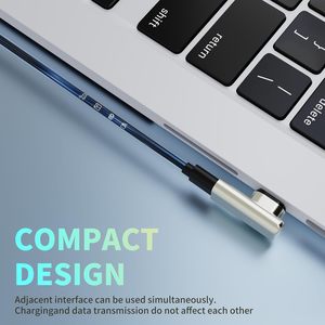 อะแดปเตอร์แม่เหล็ก USB C 240W, หัวต่อ USB-C แบบมุมฉาก 90 องศา (ตัวผู้-ตัวเมีย), ถ่ายโอนข้อมูล 40Gbps, รองรับการแสดงผลวิดีโอ 8K - Product Image 4