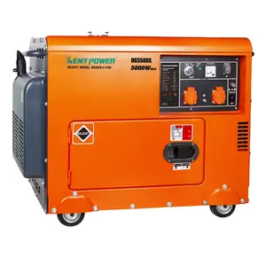 5 kW 5000 W Generator 220 Volt 1500 RMP mit Ultra-niedrigem Preis im Großhandel Generatorengruppe Elektrogene Schalldämpfer