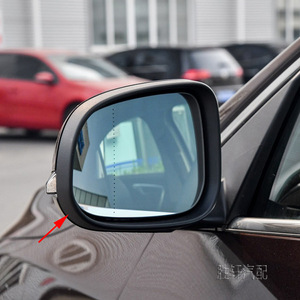 Side <b>Mirror</b> Frame Black <b>Plastic</b> Left Replacement Part - Product Image 5