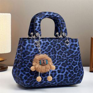 Mini Totes Trendy Leopard Crossbody Sling Bag Waterproof PU Handbags for Women - Product Image 1