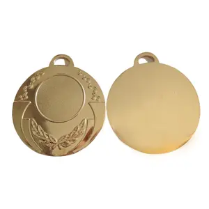 공장 도매 금 은 청동 포상 큰 메달 순환 공백 메달 주문 마라톤 메달 금속 스포츠 경쟁 메달