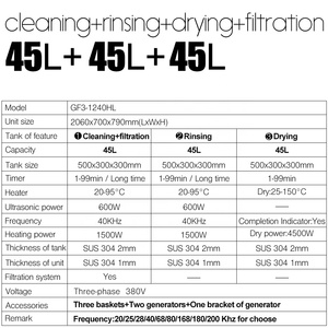 Industrial personalizado <span class=keywords><strong>limpiador</strong></span> ultrasónico 1200W <span class=keywords><strong>de</strong></span> tanque para la cabeza del cilindro del <span class=keywords><strong>motor</strong></span> del coche <span class=keywords><strong>de</strong></span> agua <span class=keywords><strong>de</strong></span> calor - Product Image 3