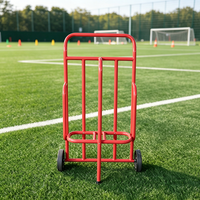 Chariot de rangement mobile pour équipement de football Iron Hat Cone Cart, avec roues, démontable, personnalisable avec logo, professionnel