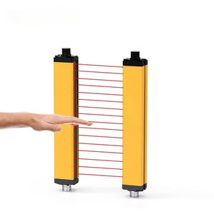 Capteur de barrière lumineuse avec espacement de 20 mm, 14 faisceaux, NPN PNP NC, 12-24 V, capteur de sécurité à faisceau infrarouge pour zone industrielle - Product Image 2