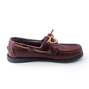 Mocassins en cuir véritable souple de haute qualité, style décontracté, pour femmes et hommes, chaussures <span class=keywords><strong>bateau</strong></span> - Product Image 6
