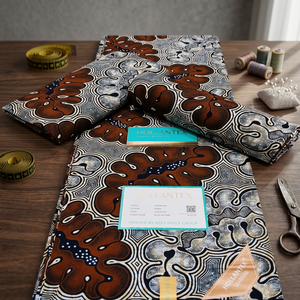 Tissu en coton tissé africain de qualité supérieure pour filles, idéal pour les mariages, design moderne élégant, respirant, écologique, séchage rapide, imprimé numérique - Product Image 2