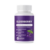 Capsules molles de zinc, vitamine C et sureau noir, très vendues, pour le soulagement du stress et la santé mentale