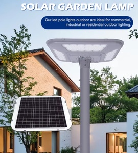 Lámpara Solar para Poste de Estacionamiento Exterior de 3m 4m 5m 6m, Luz LED para Jardín y Estacionamiento de 40w 50w, IP66 - Product Image 5