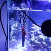 Pompes et accessoires, oxygénateur d'aquarium à haute dissolution, gobelet en verre à bulles d'air