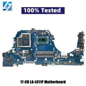 LA-L011P para Placa Base de Portátil <span class=keywords><strong>HP</strong></span> <span class=keywords><strong>Pavilion</strong></span> <span class=keywords><strong>17</strong></span>-CD M43263-601 M43264-601 con CPU I5 <span class=keywords><strong>I7</strong></span> de 11.ª Generación GTX1650 RTX3050 100% Probada - Product Image 1