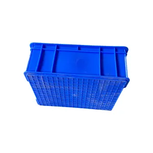 Heavy Duty Strong Solid Straight Wall Stack Euro Plastic Parts Bins Warehouse Tool Box for Industrial and Household Storage