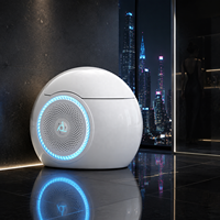 Toilette intelligente de luxe avec télécommande, bidet électronique, chasse d'eau automatique, forme sphérique, modèle œuf, en promotion