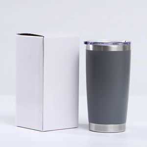 Caneca de Café de Viagem Personalizada com Logo, 20oz, Aço Inoxidável 304, Ecológica, Tumbler com Isolamento a Vácuo de Parede Dupla, Tampa para Bebidas Quentes e Frias - Product Image 2