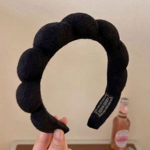 En gros Accessoires coréens : Bandeaux de spa en tissu éponge à rayures unisexe, serviette de soin du visage et bandeau de maquillage - Product Image 6