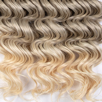 Cheveux Synthétiques Bohèmes Passion Water Afro Dreadlock Sponge Twist Curl Ocean Wave Braids Crochet en Fibre Premium de Haute Qualité à Vendre