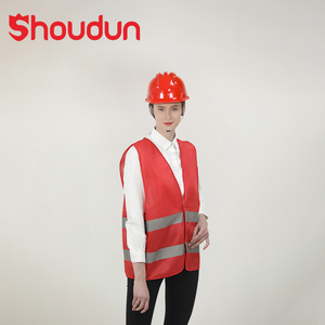 Chaleco de Seguridad de Alta Visibilidad para Trabajos de Tráfico, Correr, Topógrafos y Guardias de Seguridad, Chaleco de Construcción con 2 Cintas Reflectantes - Product Image 1