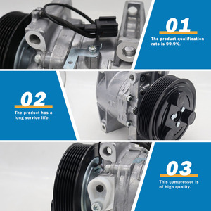 Compresseur de climatisation 12v 7pk pour voiture NISSAN NAVARA FRONTIER 92600-EB40B, 92600-EB400, 92600-EB40E - Product Image 6
