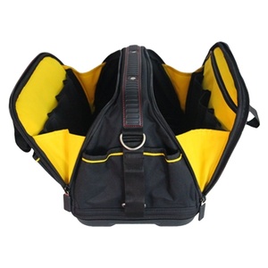 Sac fourre-tout double ouverture Fatmax 17 personnalisé FMST517180-23 avec fermeture éclair en polyester durable - Product Image 2