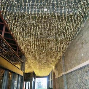 Guirlande lumineuse LED étanche 24V basse tension de haute qualité pour décoration extérieure de Noël, rideau de lumières LED de 10m - Product Image 3