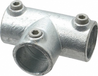 Colliers de serrage à clé Allen pour tubes en acier galvanisé, fixation rapide pour échafaudages, garde-corps, clôtures et serres