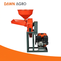 Nouvelle machine à broyer les céréales portable DAWN AGRO, moulin à farine, mini broyeur haute vitesse, moulin à riz, blé, maïs, moteur à roulement 220V