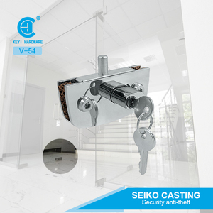 Keyi Nam Mỹ Loại Kẽm Hợp Kim Vuông Bản Vá Phù Hợp Phần Cứng Kẹp Cho Không Khung Cửa Kính Cường Lực - Product Image 3