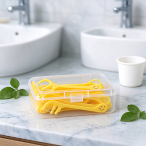 <span class=keywords><strong>Dentek</strong></span> Kinder-Zahnseide-Sticks Fun Flossers 30 Stück - Product Image 4