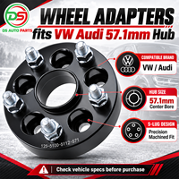 Adaptateur de roue en aluminium 6061-T6 usiné CNC, 1 pièce, avec goujons préinstallés et écrous à extrémité ouverte