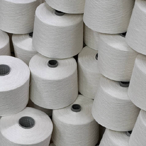 Fil fantaisie 100% lin, écologique, tissage OE, recyclable, blanc brut, 24NM, <span class=keywords><strong>fibre</strong></span> courte, semi-blanchi, lin naturel européen - Product Image 3