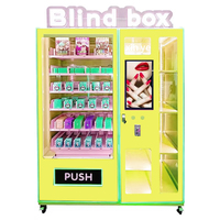 Distributeur automatique de cosmétiques pour cils, écran tactile, pièces de monnaie, jetons, construction en acier, carte de crédit, code QR