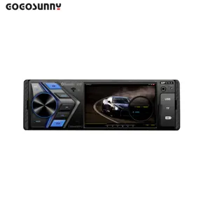 Fixed panel radio auto car stereo mp4 digital player 4inch LCD 1din car mp3 player support seven-color button light