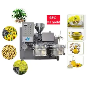 industrial sunflower seeds coconut soybean peanut oil cold press machine