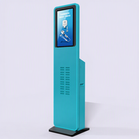 Torre de Alquiler de Baterías Portátiles de Alta Resistencia de 32 Unidades, Gabinete de Carga Rápida para Teléfonos, AC100-240V, 4G/OTA, Opción de Pantalla Publicitaria